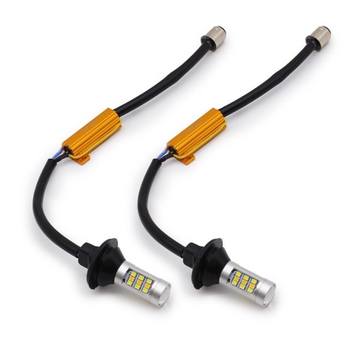 2x 1157 Error Free Type-1 Switchback Fits 2006-2015 Accord Sedan Front Signal - Picture 3 of 10