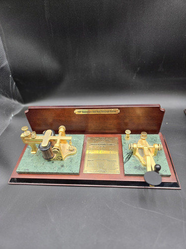 150th Anniversary California Gold Rush Telegraph Station (Franklin Mint) - Picture 1 of 5