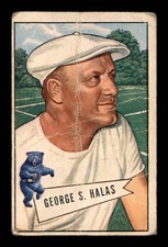 1952 Bowman Large #48 George Halas CO RC FAIR X3495655
