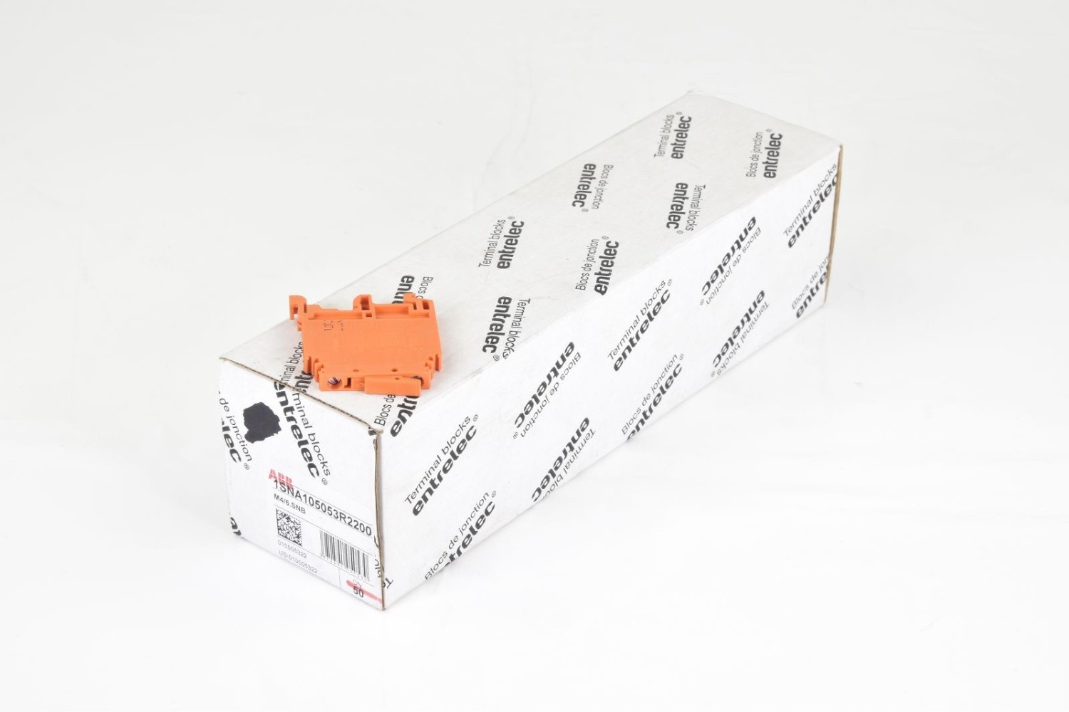ABB 1SNA105053R2200, M4/6.SNB, Entrelec screw terminal, (1PU=50Pcs.)