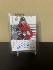 2019-20 SP Authentic Future Watch Autograph #186 Rudolfs Balcers /999