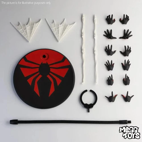 In Stock CT Toys Mess Toys Superior Spiderman Octopus Spider Action Figure Boxed image 3