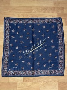 T*N様 Double RL バンダナ ネイビー 花柄 Double Rl Bandana | eBay