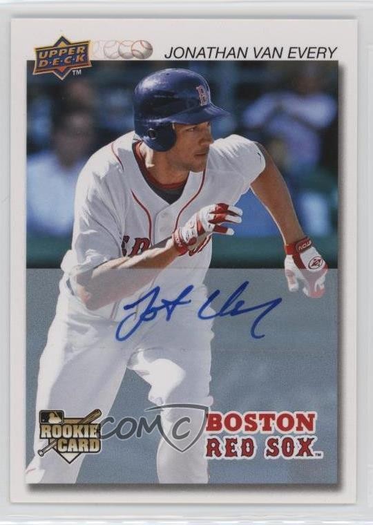 2008 Upper Deck Timeline Auto Jonathan Van Every #120 Rookie Auto RC v7j