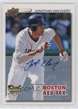 2008 Upper Deck Timeline Auto Jonathan Van Every #120 Rookie Auto RC v7j