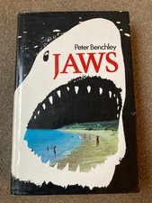 Jaws by Peter Benchley (1974 UK hardcover first edition)