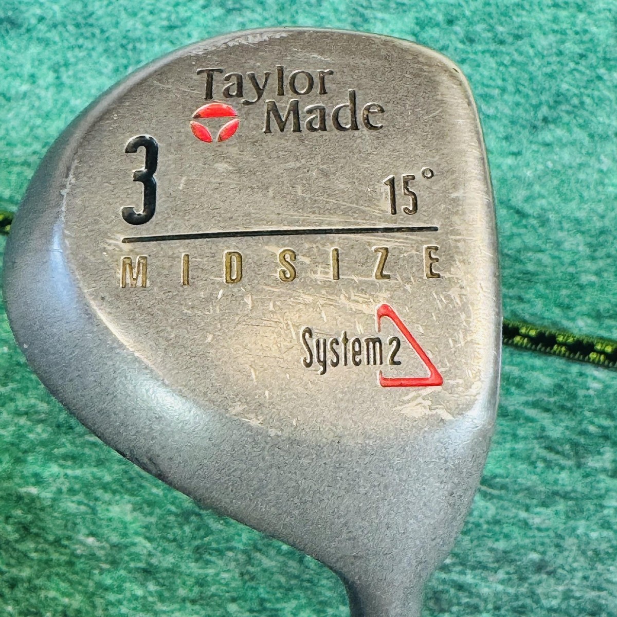 Vintage TaylorMade MIDSIZE System2 3 15° Fairway Wood Mens RH