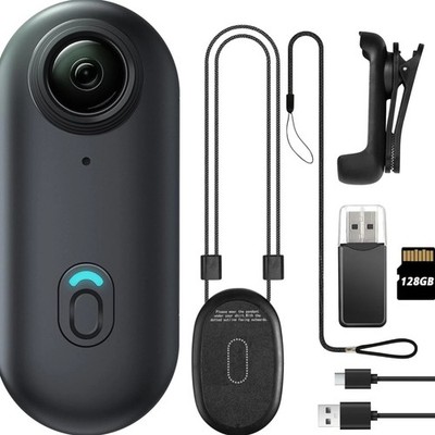 Mini Wearable Body Worn Action Camera, FHD 1080P, Thumb Size, Hands Free Reco...