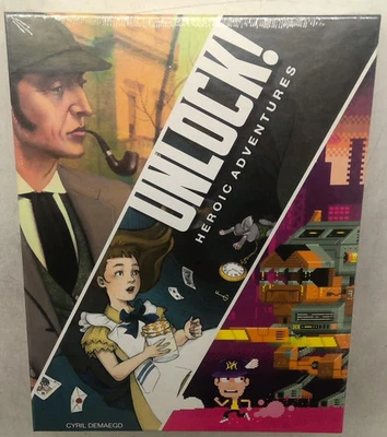 Entsperren! - Heroic Adventures - Escape Room Kartenspiel Neu SEALED - Bild 1 von 2