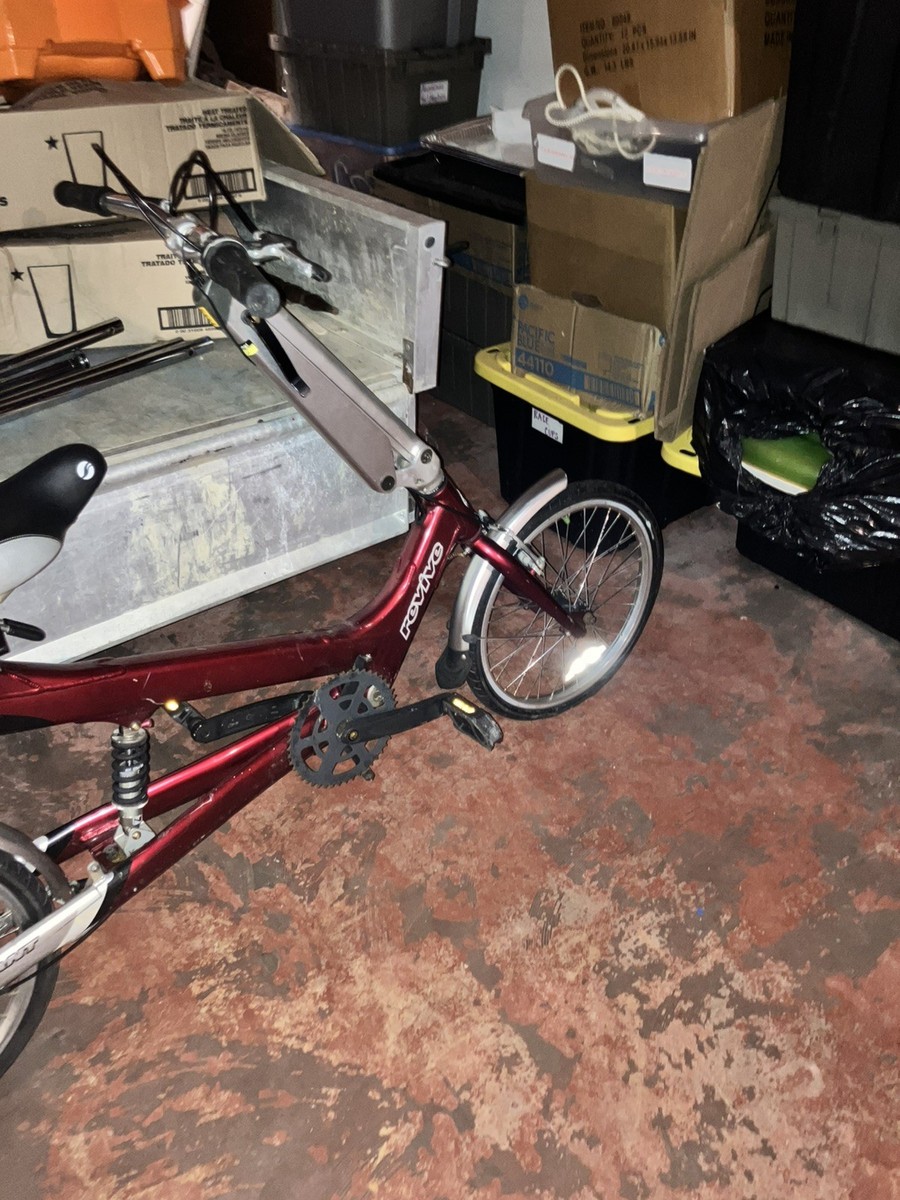 GIANT REVIVE Semi Recumbent Bicycle RED | eBay