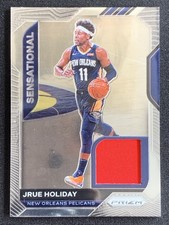 Jrue Holiday 2020-21 Panini Prizm Sensational Swatches Jersey #SSW-JRU