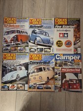 VW VolksWorld Magazines x 5  & Volksworld Camper & Bus Mag x 1 from 2011.