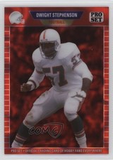 2024 Leaf Collective 1989 Pro Set Red Lava 1/1 Dwight Stephenson HOF 12l9