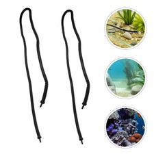 2pcs Fish Tank Oxygenation Bubble Tube Aquarium Air Diffuser for Home or Office