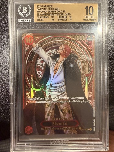 Shanks (SP Card Gold) graded BGS 10 for sale on eBay