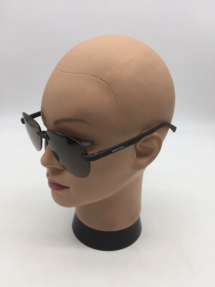 Gafas de sol Emporio Armani marrón mate 63-14-150 lentes marrones Foto 3 de 4