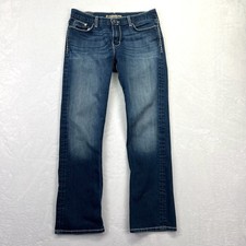 BKE Drew Bootcut Jeans Womens 31 Blue Medium Wash Stretch Stitch Western