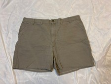 Carhartt B25 DES Mens Canvas Carpenter Work Shorts mossy Khaki Cotton Duck 46