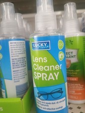 Lot Of 2 Lens Cleaner Spray. Cleans Repels Dust, Oil Smudges