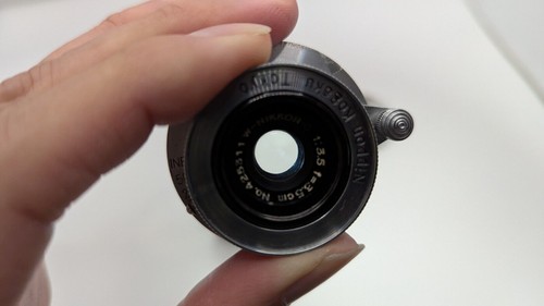 【N.MINT LTM】Nikon W-Nikkor C 3.5cm 35mm f3.5 L39 Lente de tornillo Leica de... - Imagen 15 de 23