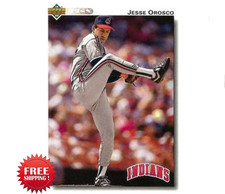 1992 Upper Deck Gold Hologram Baseball Card #580 Jesse Orosco Cleveland Indians