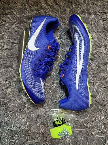 Nike Zoom Ja Fly 4 Racer Blue Track Shoes Spikes Mens Size 10 DR2741-400 New