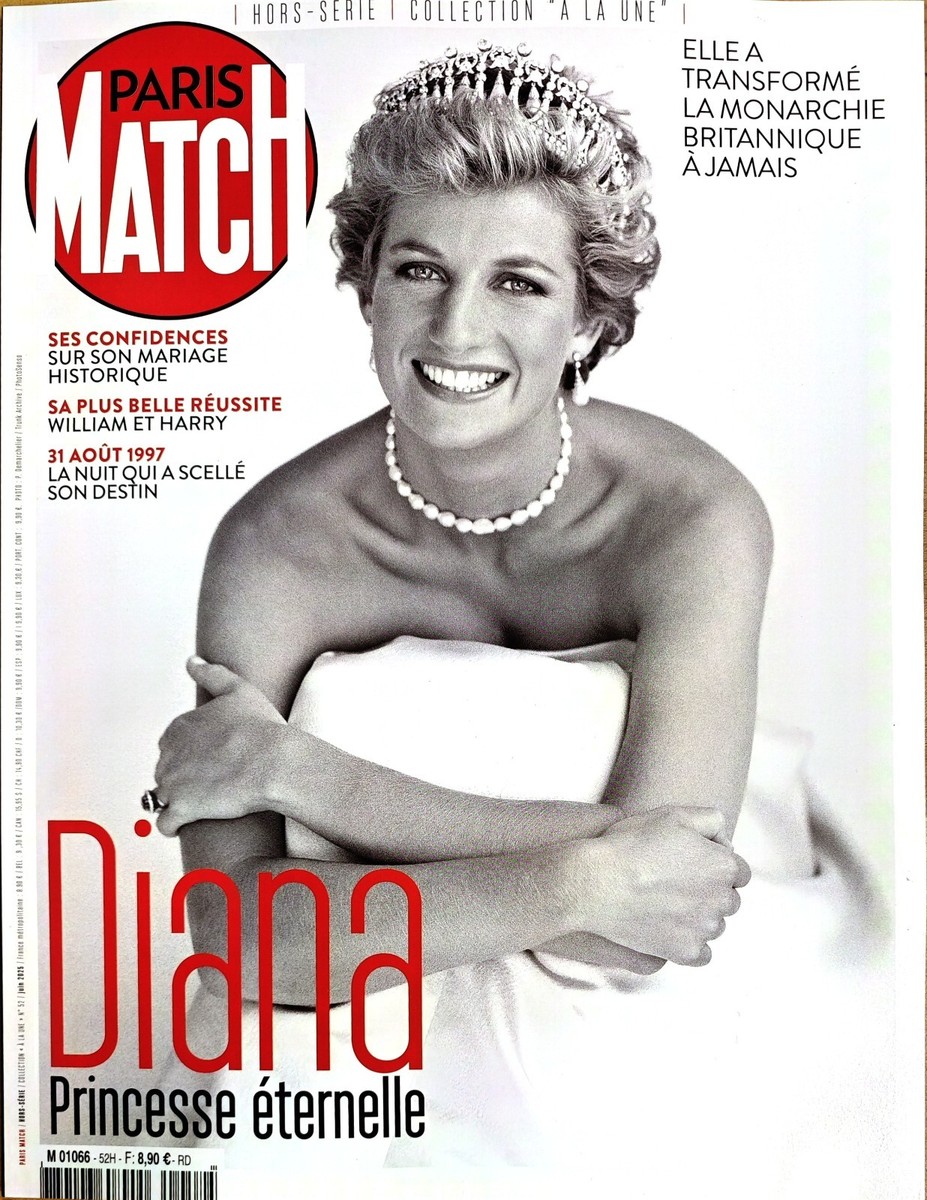 DIANA PARIS MATCH MAGAZINE HORS SÉRIE COLLECTION 