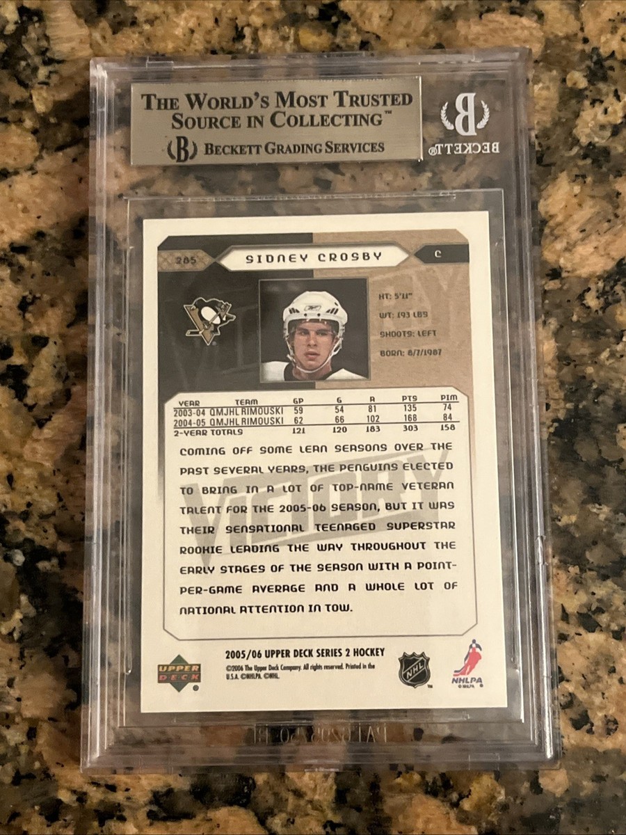 2005-06 Upper Deck Victory - Rookies Sidney Crosby #285 (RC) | eBay