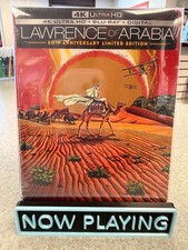 NEW Lawrence of Arabia 4K Ultra UHD Blu-ray Steelbook  CASE Columbia Pictures