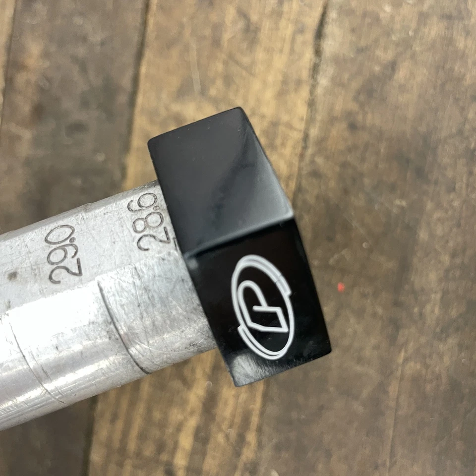 Abrazadera de tija de sillín BMX POwerlite 28,6 mm carpeta de poste OG Mid School 90s 00s negra Foto 4 de 4