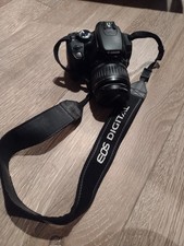 Canon EOS Rebel Xt Digital Camera 18-55mm Works With Battery