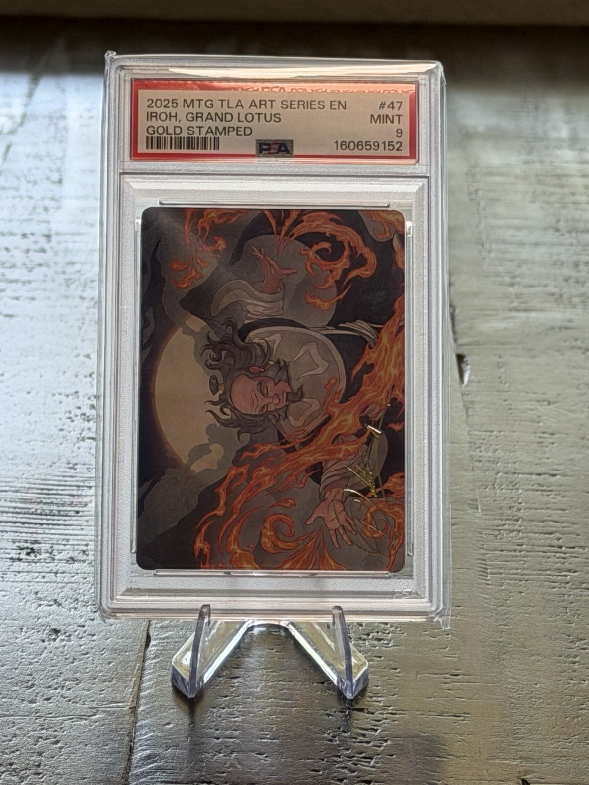 RARE!!! MTG🔥TLA Iroh, Grand Lotus #47 Gold Stamped (LOW POP)🤯 view 1