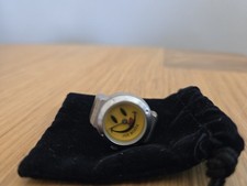 Vintage Joe Boxer Smiley Face Ring Watch – Y2K Novelty