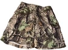 Boy s Surf/Swim Board Shorts XL 10-12 Realtree Camo Waist 26 Inseam 10 EUC