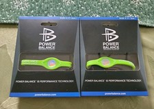 Lot of 2 Power Balance Energy Bracelet Size Small Color Light Green