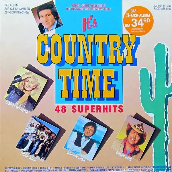 Dolly Parton / Johnny Cash a.o. Its Country Time - 48 Superhits NEAR MINT - Bild 1 von 1