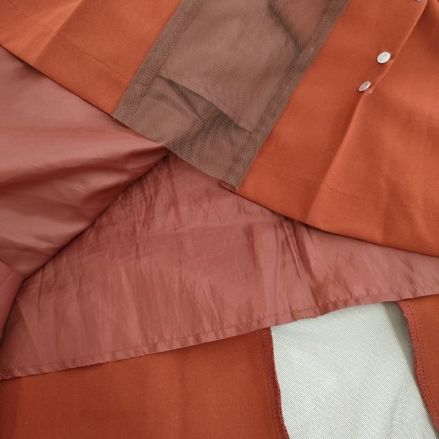 AMERI Studded CHASM SCREEN SKIRT 01920920320 Long… - image 6