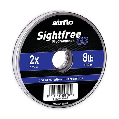 Airflo Fluorocarbon Reservoir Forelle Fliegenfischen Meereswild Angeln schnell Öko Post