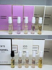Chanel Women Perfume Collection Sample Vials Spray 10Pc Set