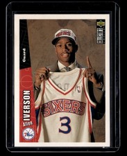 1996-97 Upper Deck Collector's Choice Allen Iverson #301 RC 76ers