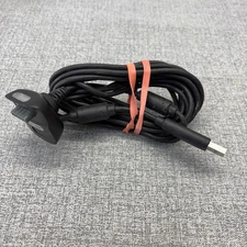 Xbox 360 - Nyko Black Play And Charge Kit - Controller USB Charging Cable Plug