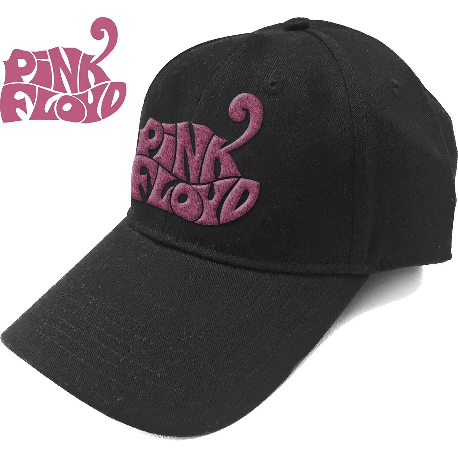 Pink Floyd Baseball Cap: Retro Swirl Logo OFFICIAL NEW