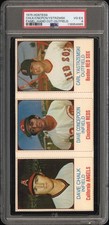 1975 HOSTESS CARL YASTRZEMSKI/DAVE CHALK/DAVE CONCEPCION PSA 4