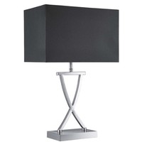 Schreib Tisch Lampe Leuchte Chrom BüRo Ess Schlaf Wohn Zimmer Beleuchtung Flur