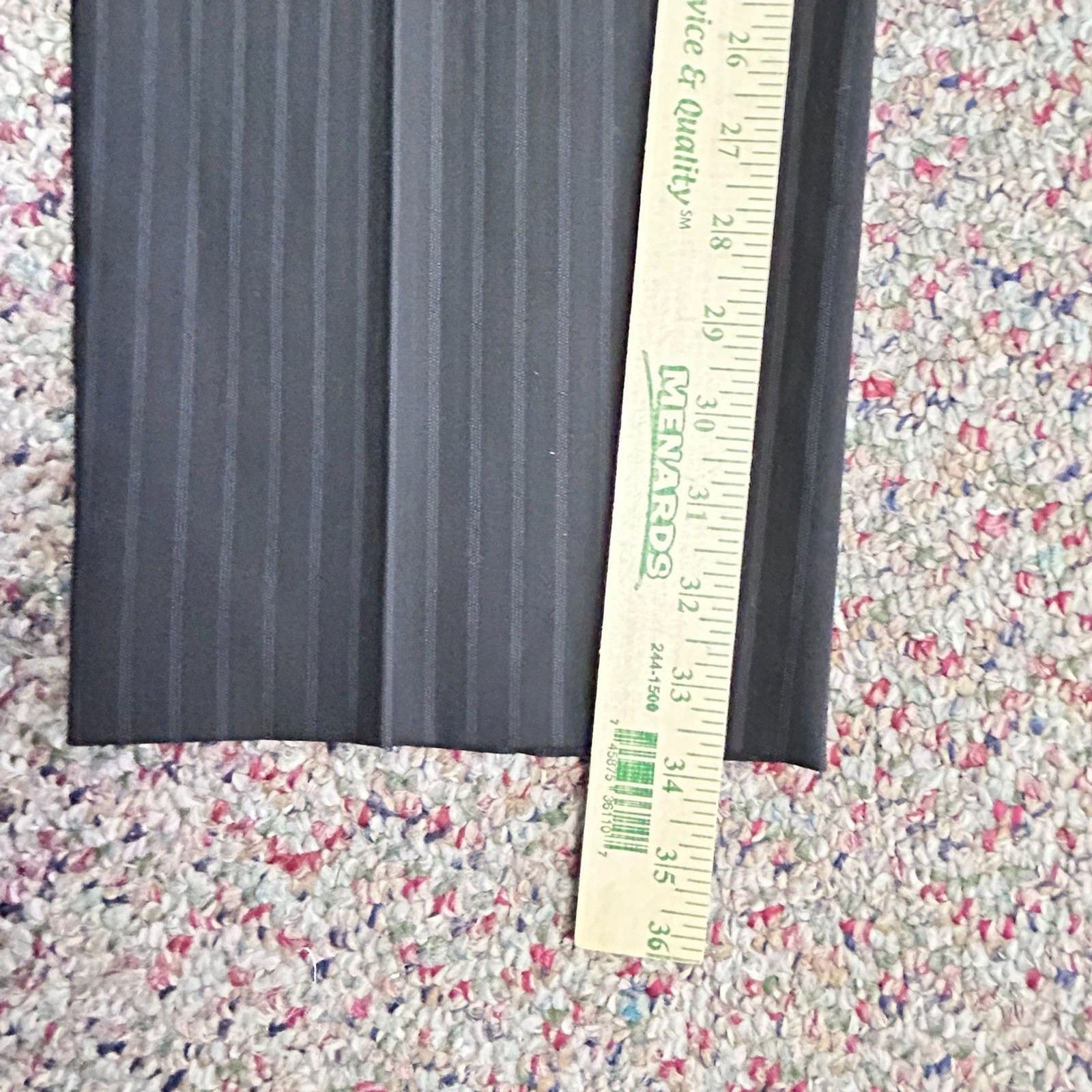 Boss Hugo Boss Men's NWT Gray Pinstripe Wool Flat Front Dress Pants Size 32R thumbnail 15