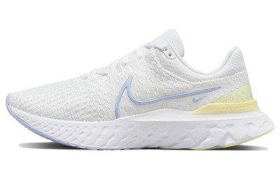 Nike React Infinity Run Flyknit 3 White Violet Citron Tint Women's - DD3024-100