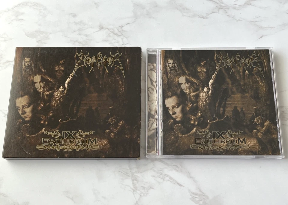 Emperor IX Equilibrium CD 2004 Candlelight CDL0102CD w/Slipcase! ENHANCED DISC! Foto 3 de 4
