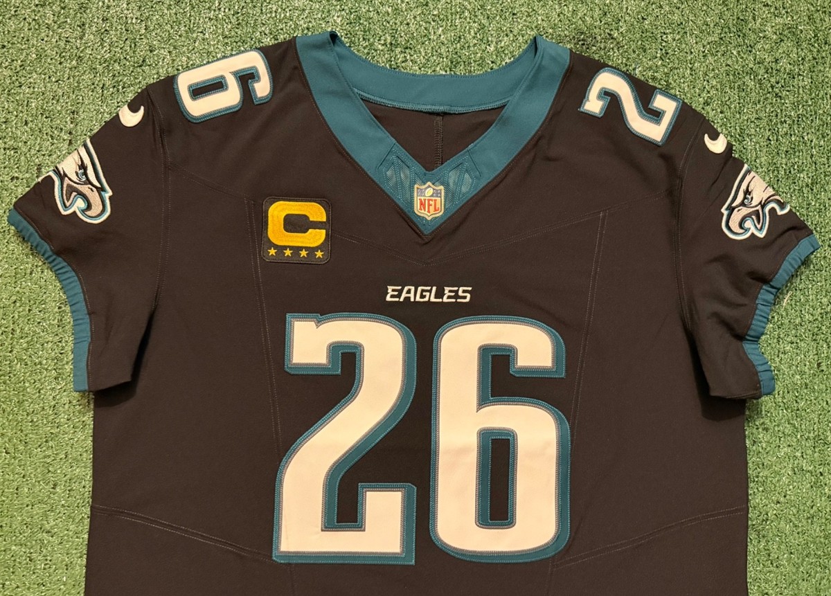 Gold Shield Saquon Barkley Philadelphia Eagles Nike Vapor FUSE