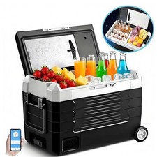 Kompressor K&uuml;hlbox Autok&uuml;hlschrank 12/24V DC 35L/45L/55L Einstelbar 100&ndash;240V AC