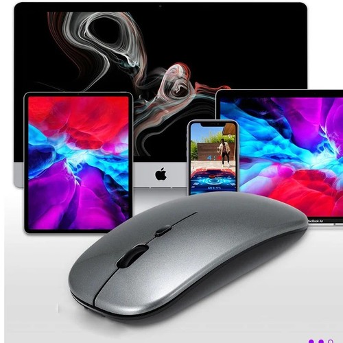 Wireless Bluetooth 5.0 Wireless Mouse For Tablet Laptop Computer - Picture 2 of 18